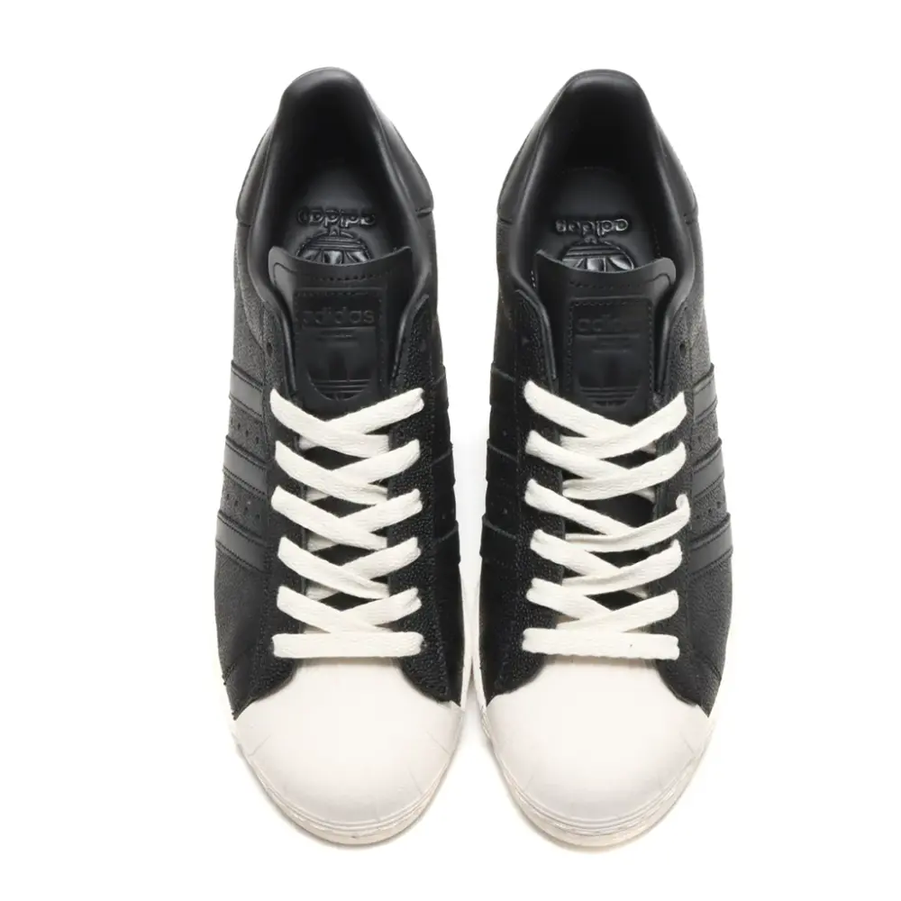 Giày Adidas Superstar 82 Beige Black Leather GX3746 - Ảnh 3