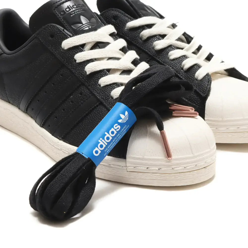 Giày Adidas Superstar 82 Beige Black Leather GX3746 - Ảnh 6