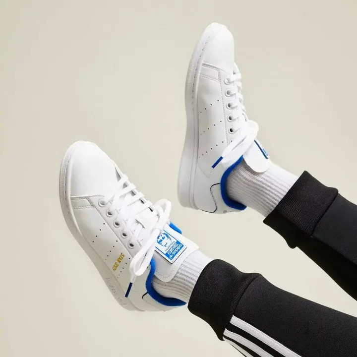 Alternative view of Giày Adidas Stan Smith 'White Blue' GX4415