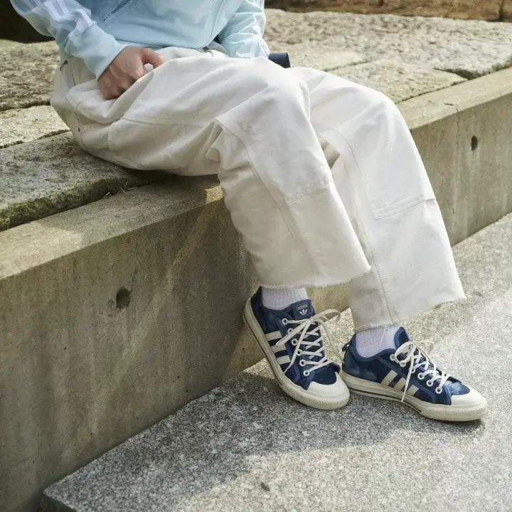 Giày Adidas Nizza RF 'Blue' GX4602 - Ảnh 4