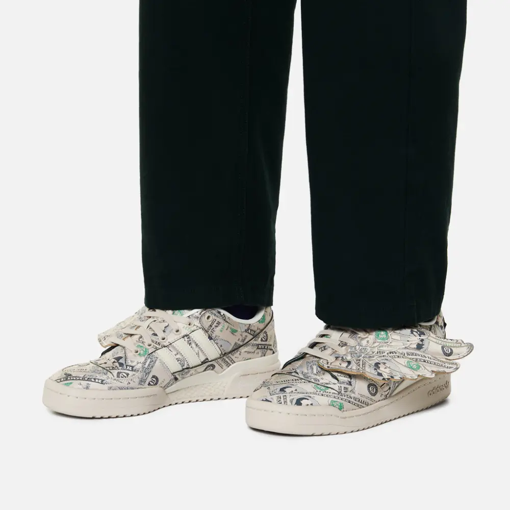 Giày Adidas Jeremy Scott x Forum Wings 1.0 Low 'Money' GX6393 - Ảnh 5