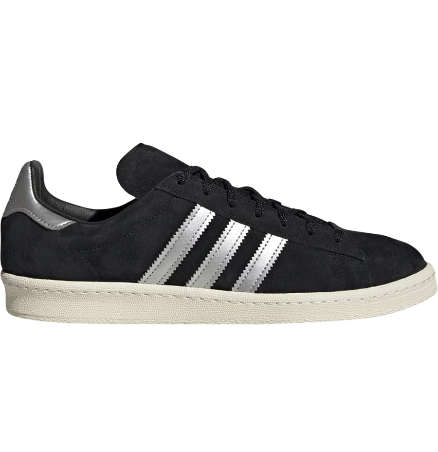 Giày Adidas Campus 'Black Metallic Silver' GX7330