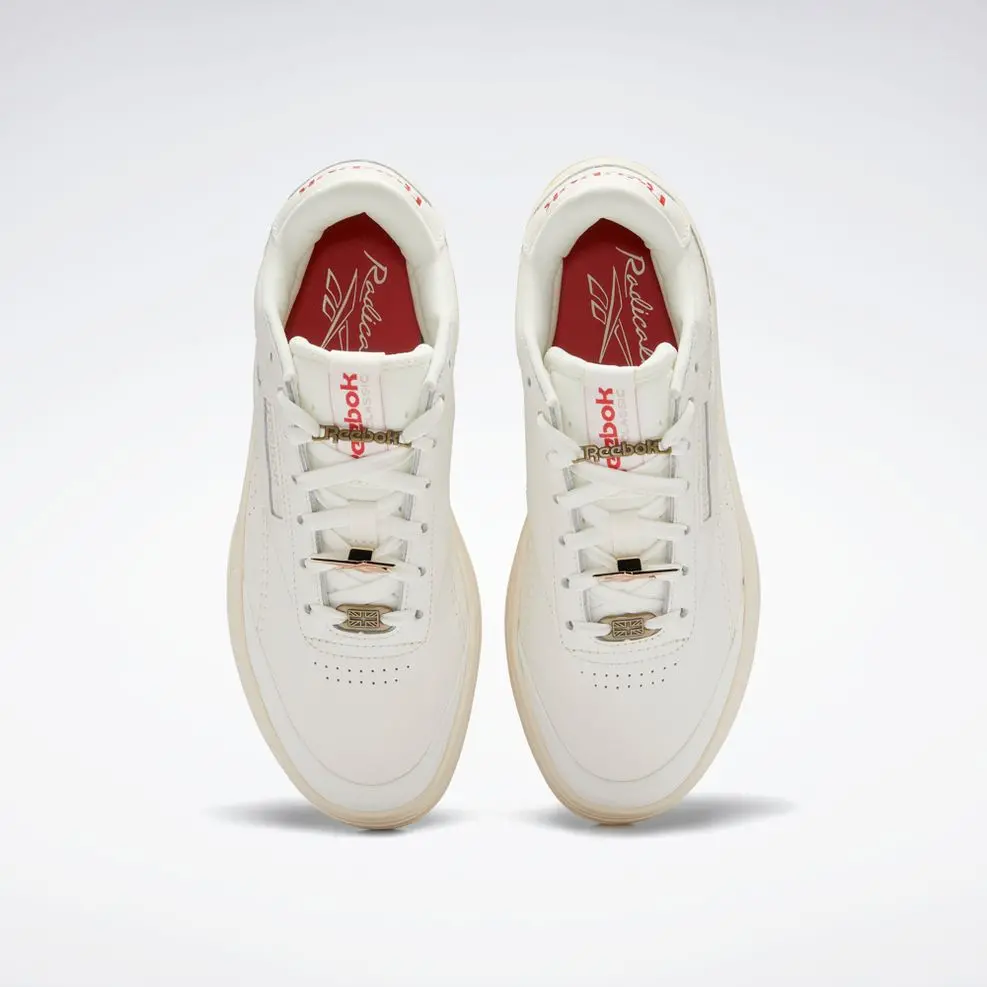 Giày Reebok Club C Double GEO 'Chalk' GX8765 - Ảnh 3