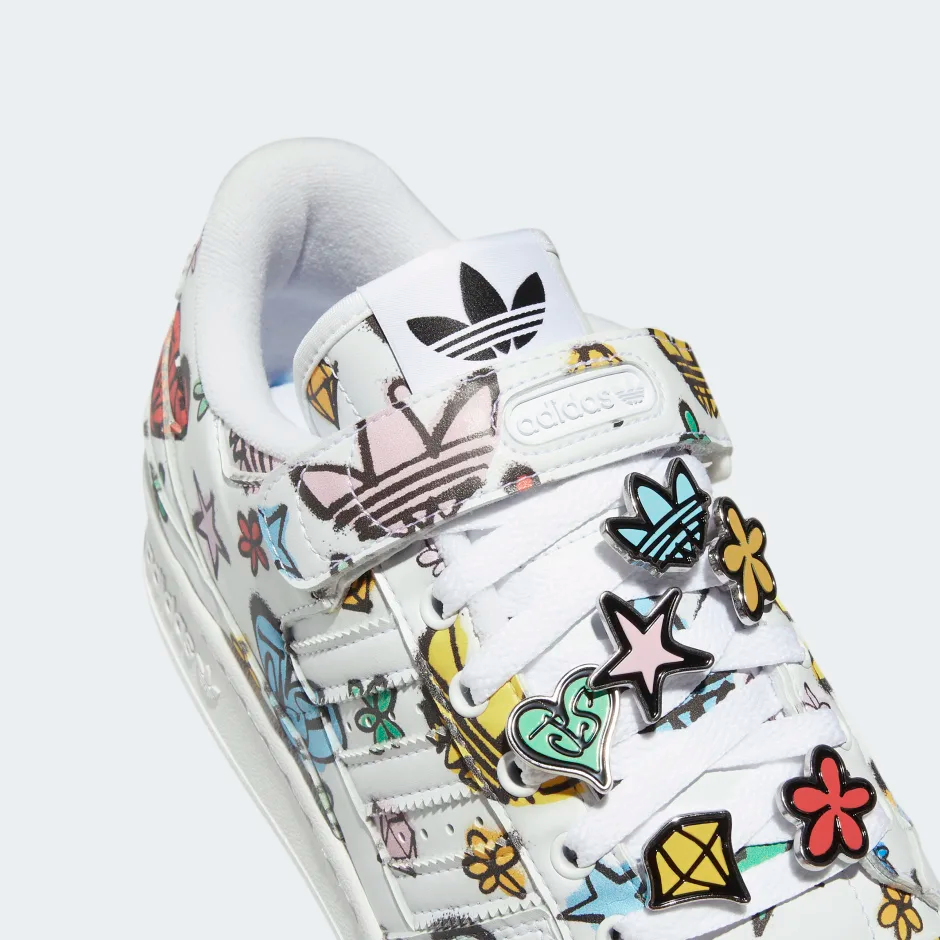 Giày Adidas Jeremy Scott Forum 84 Low 'White Graffiti' GX9668 - Ảnh 5
