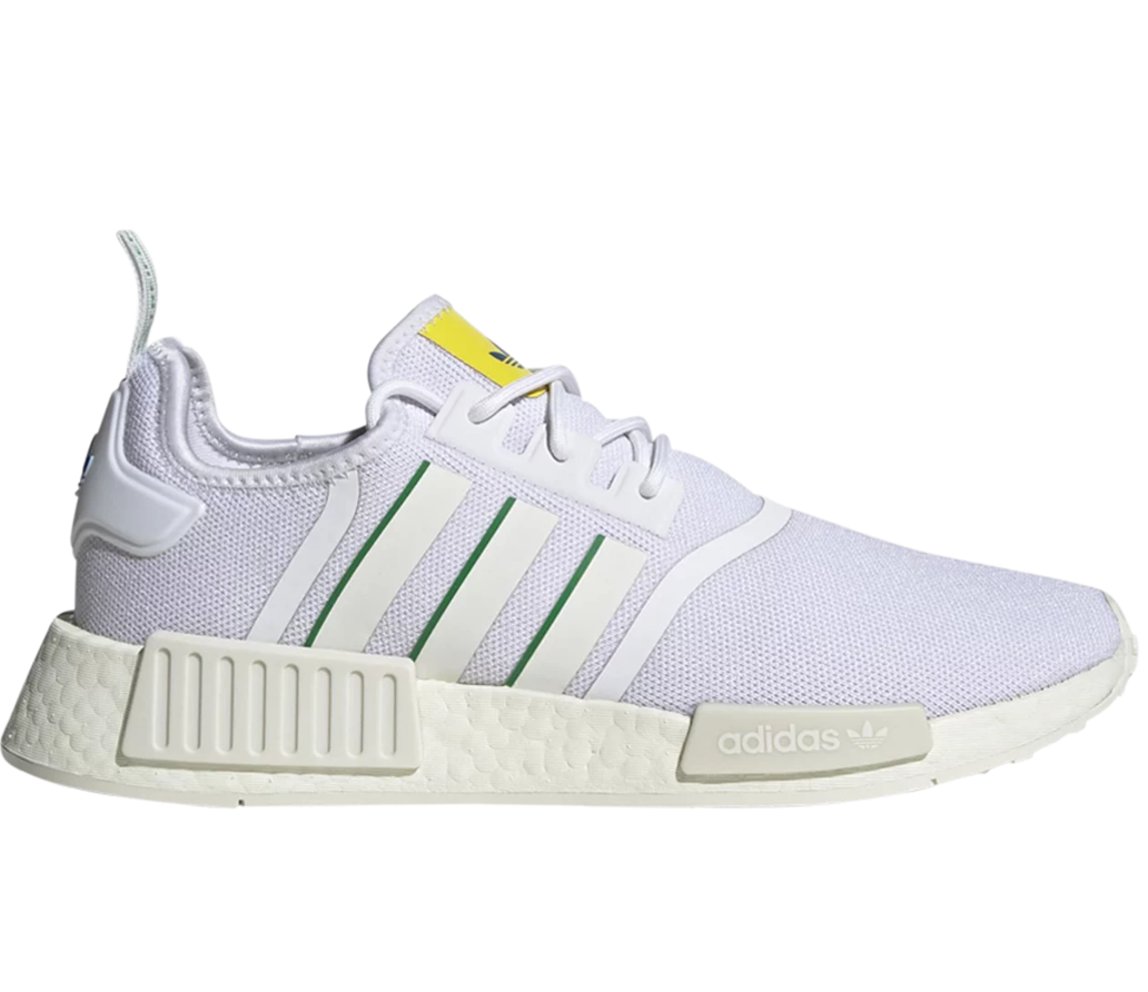 Giày Adidas NMD R1 'White Green' GX9885