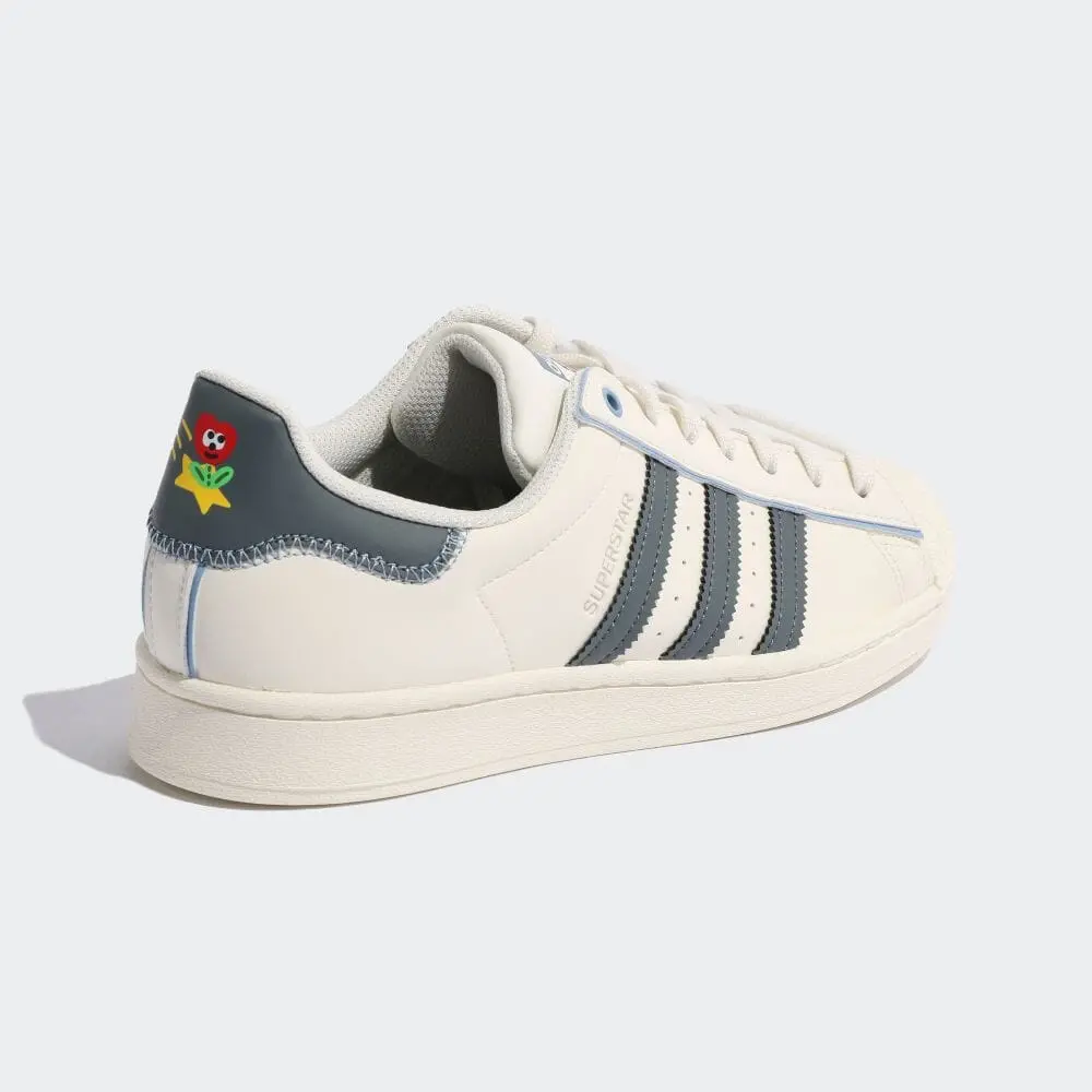 Giày Adidas Superstar x Charr Morita 'Blue' GY0009 - Ảnh 3