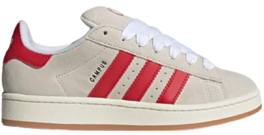Giày Adidas Campus 00s 'White Scarlet' GY0037