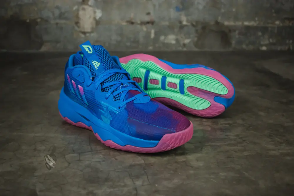 Giày Adidas Dame 8 Battle Of The Bubble 'Blue' GY2770 - Ảnh 3