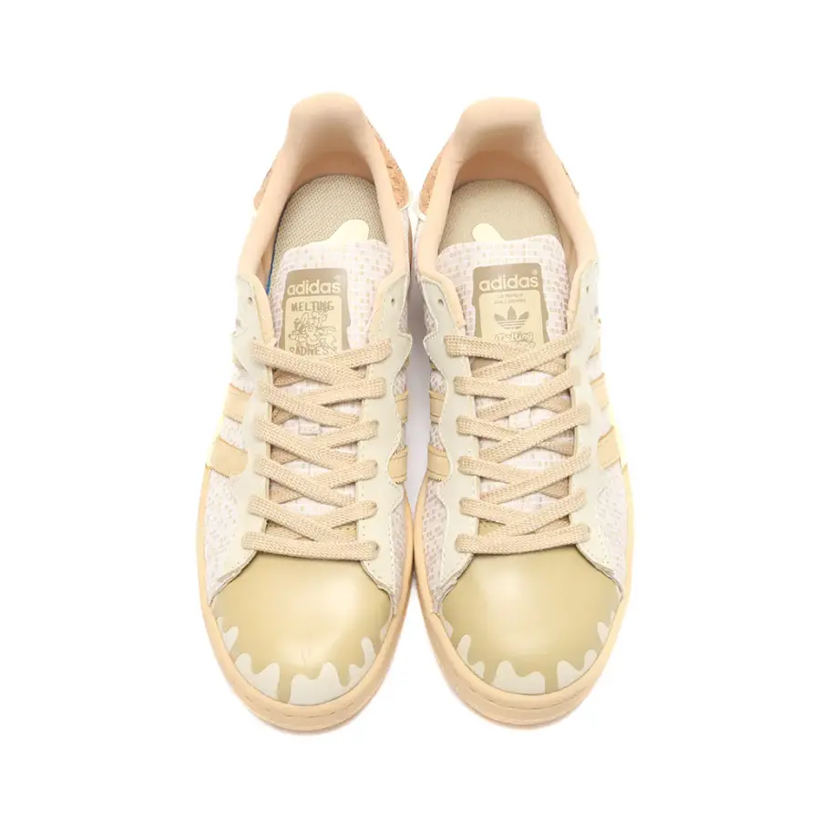 Giày Adidas x Melting Sadness Campus 'Hazy Beige' GY5968 - Ảnh 4