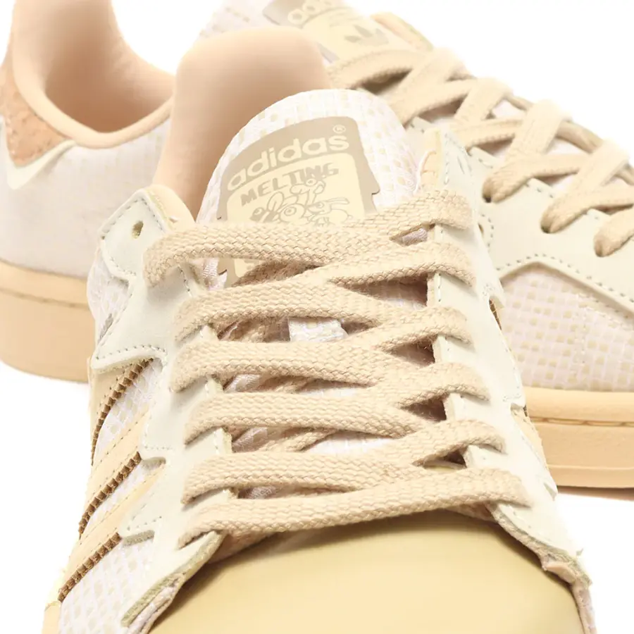 Giày Adidas x Melting Sadness Campus 'Hazy Beige' GY5968 - Ảnh 3