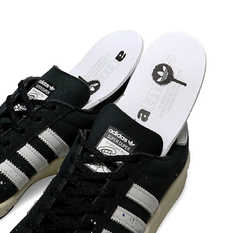 Giày Adidas COOK x Campus 80 'Paint Splatter Black' GY7006 - Ảnh 4