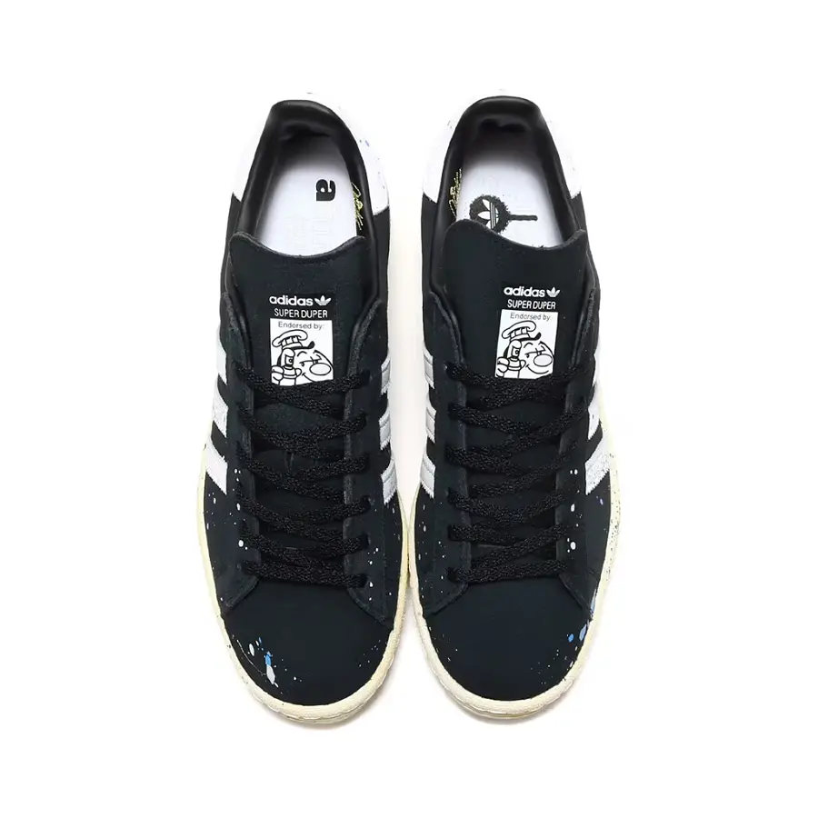 Giày Adidas COOK x Campus 80 'Paint Splatter Black' GY7006 - Ảnh 3