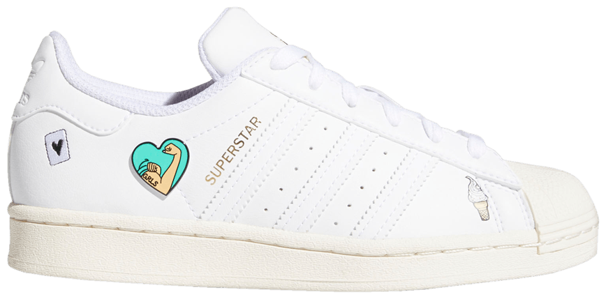 Giày Adidas Superstar J 'Patches' GY7490