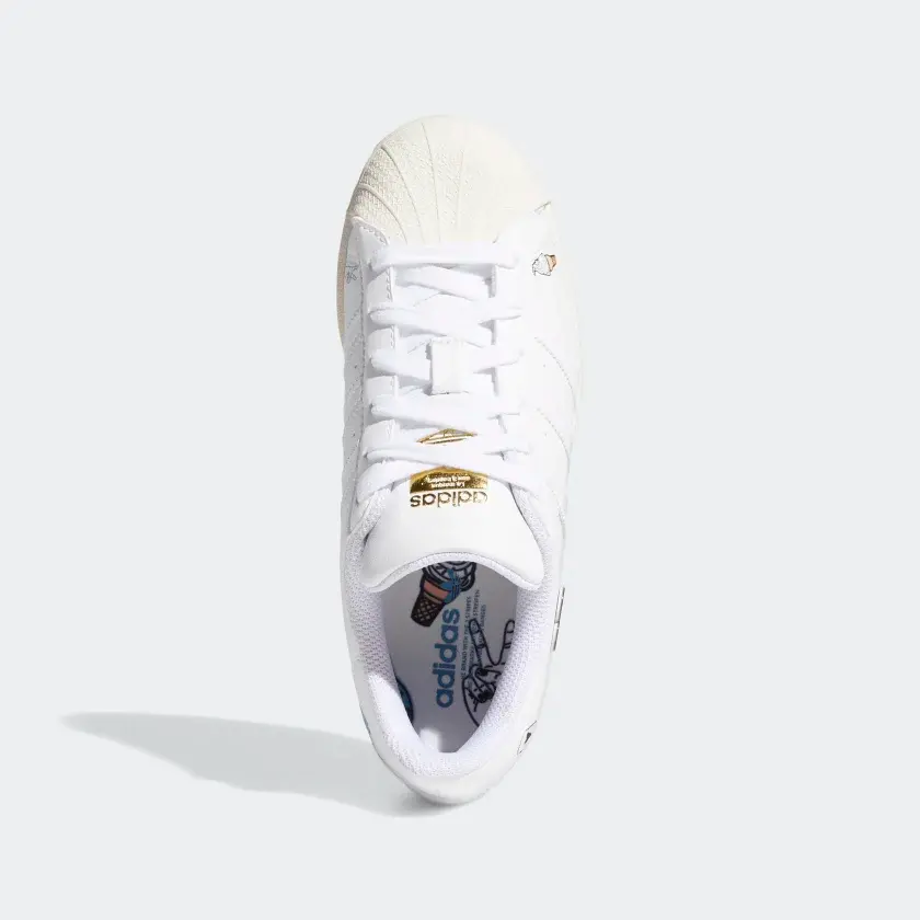 Giày Adidas Superstar J 'Patches' GY7490 - Ảnh 5