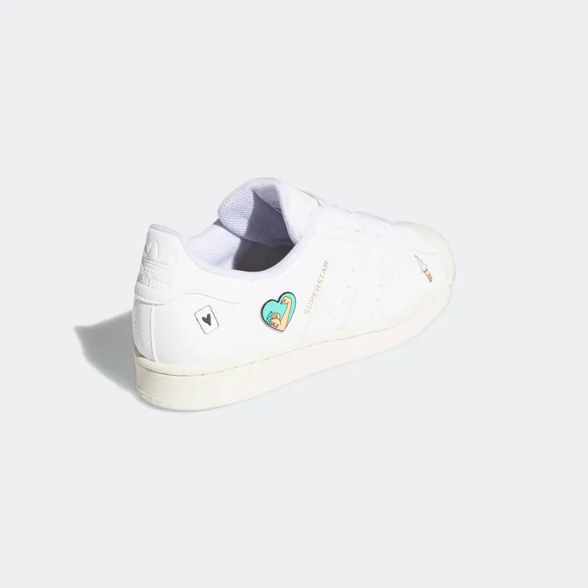 Giày Adidas Superstar J 'Patches' GY7490 - Ảnh 3
