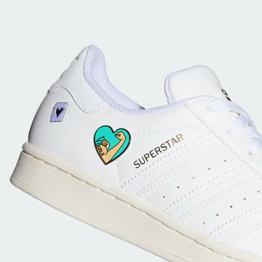 Giày Adidas Superstar J 'Patches' GY7490 - Ảnh 4