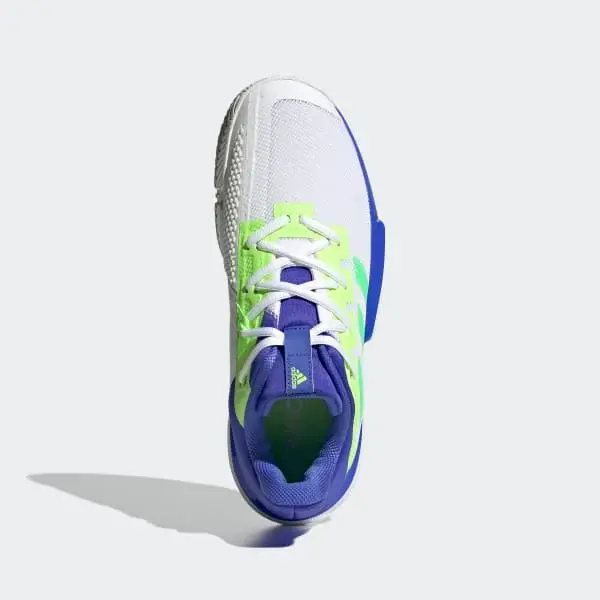 Giày Adidas Solematch Bounce Tokyo 'Neon Blue White' GY7644 - Ảnh 5