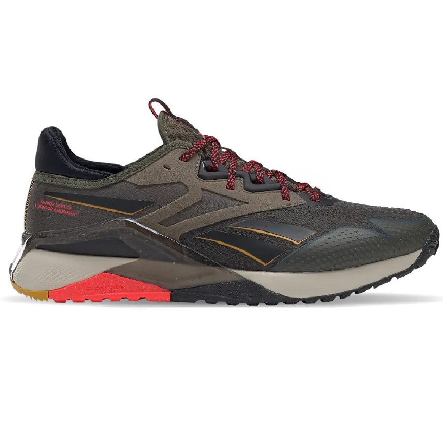 Giày Reebox Nano X2 TR Adventure 'Army Green Neon Cherry' GY9493