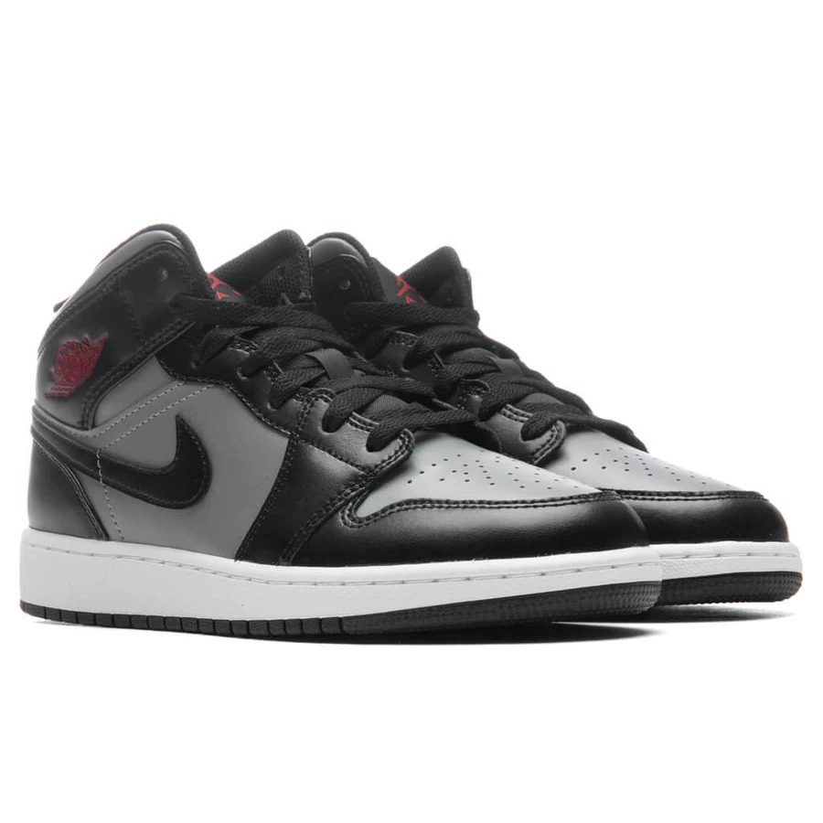 Giày Nike Air Jordan 1 Mid GS 'Shadow' 554725-096 - Ảnh 2