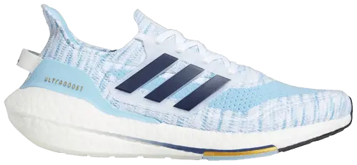 Giày Adidas UltraBoost 21 'White Clear Blue' GZ7120