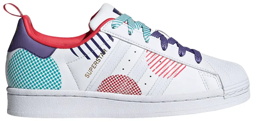 Giày Adidas Superstar J 'Chinese New Year - Year Of The Ox Polka' GZ7349