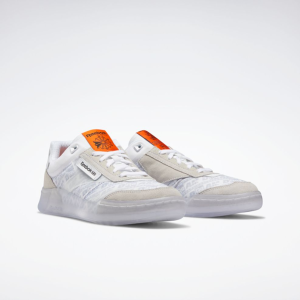 Alternative view of Giày Reebok Club C Legacy 'White Orange' GZ8336