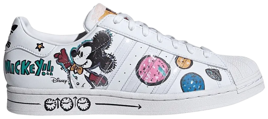 Alternative view of Giày Adidas Kasing Lung x Disney x Superstar Labubu Mickey Mouse GZ8839