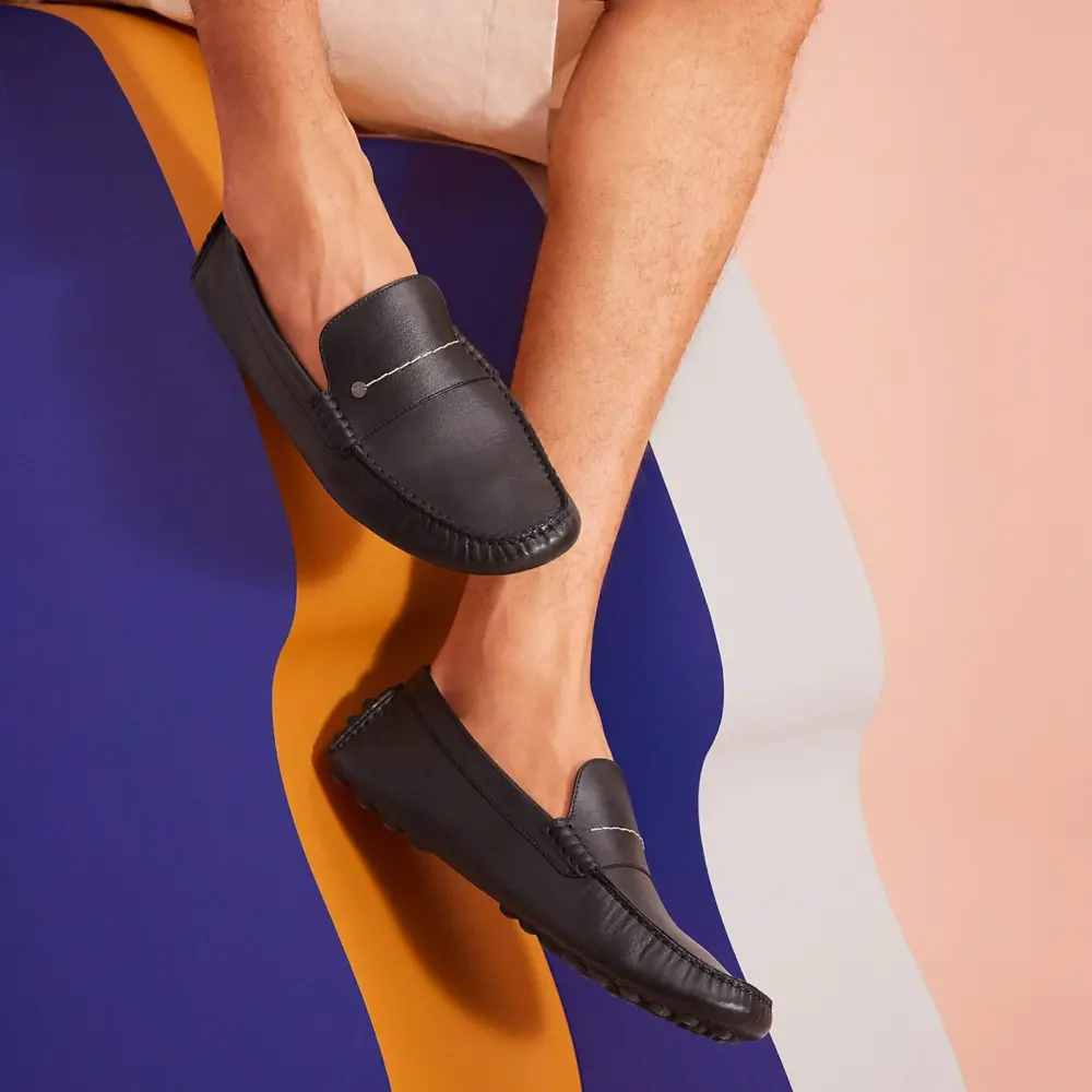 Giày Hermes Enzo Loafer 'Noir' H221945ZH01440 - Ảnh 4