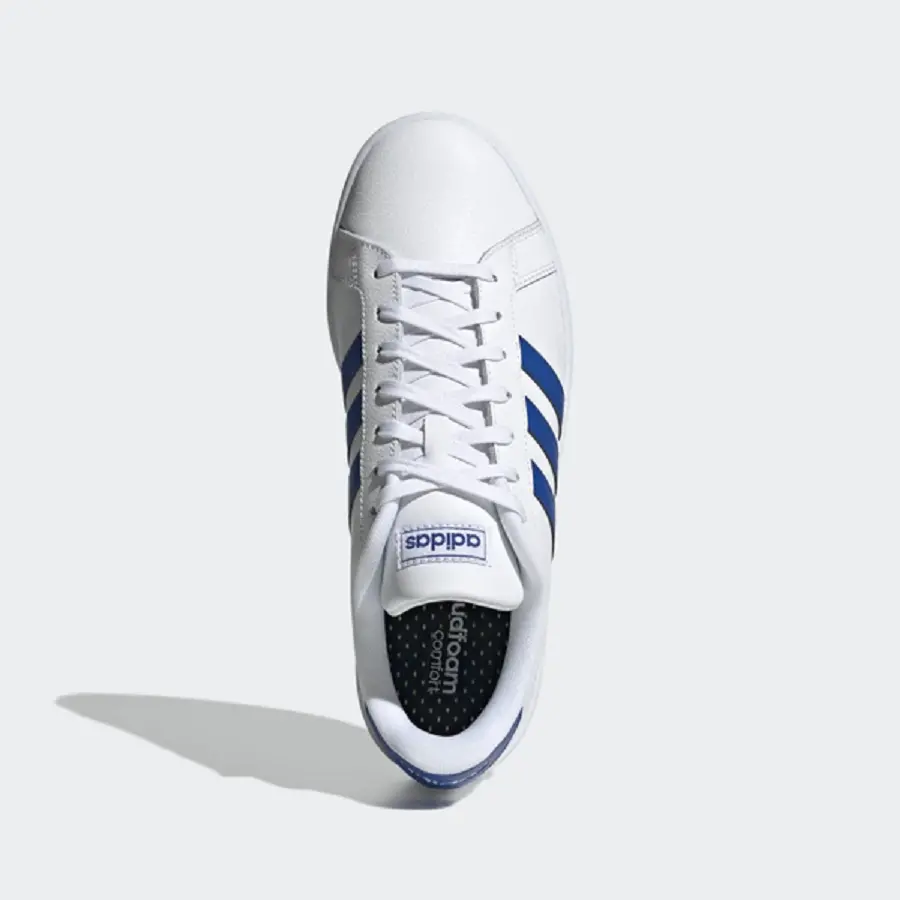 Giày Adidas Grand Court 'White Royal Blue' H02062 - Ảnh 4