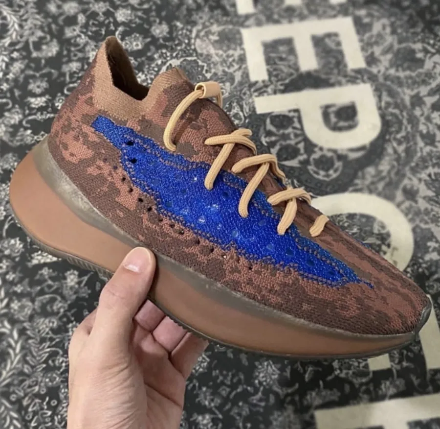 Giày Adidas Yeezy Boost 380 'Azure Reflective' H02538 - Ảnh 3