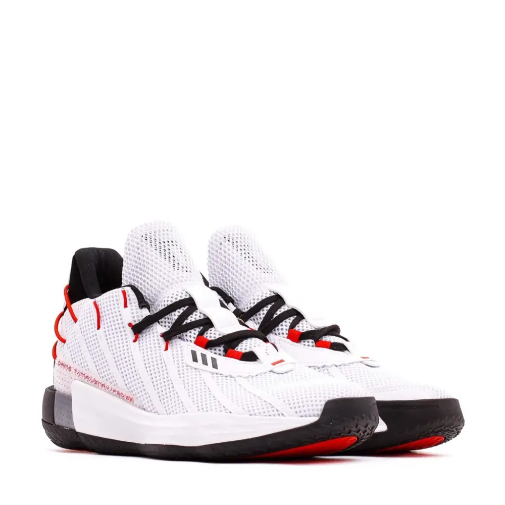 Giày Adidas Dame 7 'White Black' H04387 - Ảnh 3