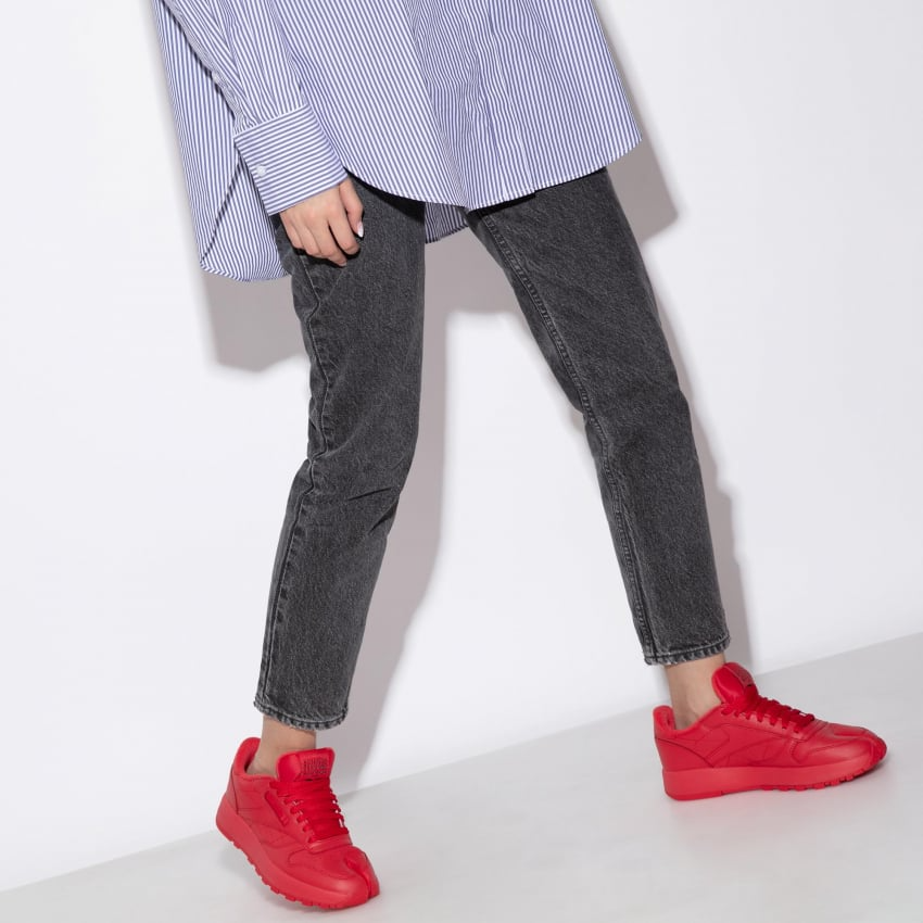 Giày Reebok Classic Leather Tabi x Maison Margiela 'Vector Red' H04866 - Ảnh 3