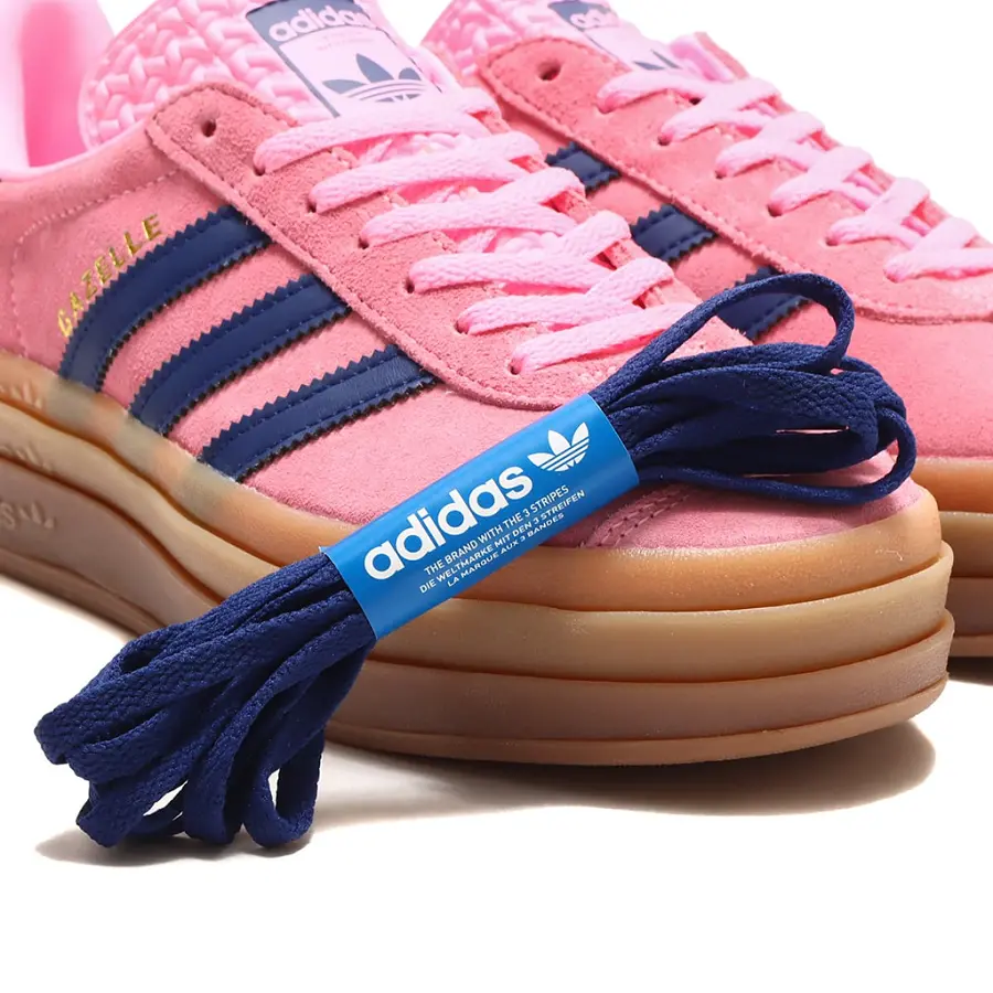 Giày Adidas Gazelle Bold 'Pink Glow' H06122 - Ảnh 3