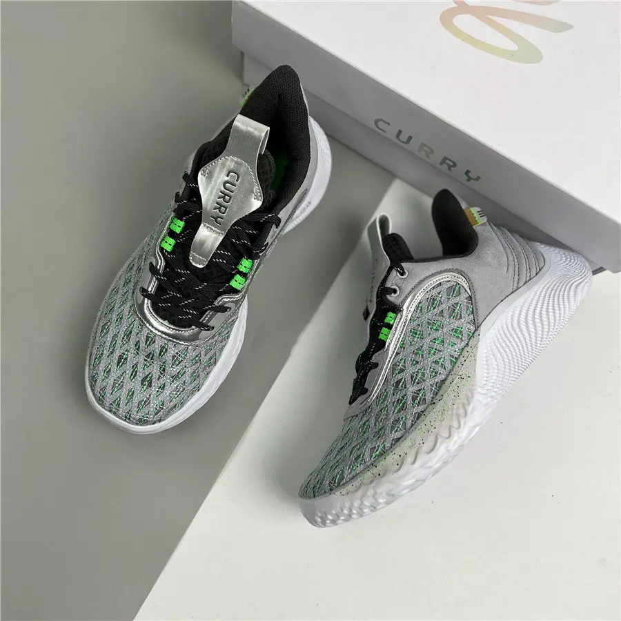 Giày Under Armour Sesame Street x Curry Flow 9 GS 'Street Pack - Talking Trash' 3024249-102 - Ảnh 5