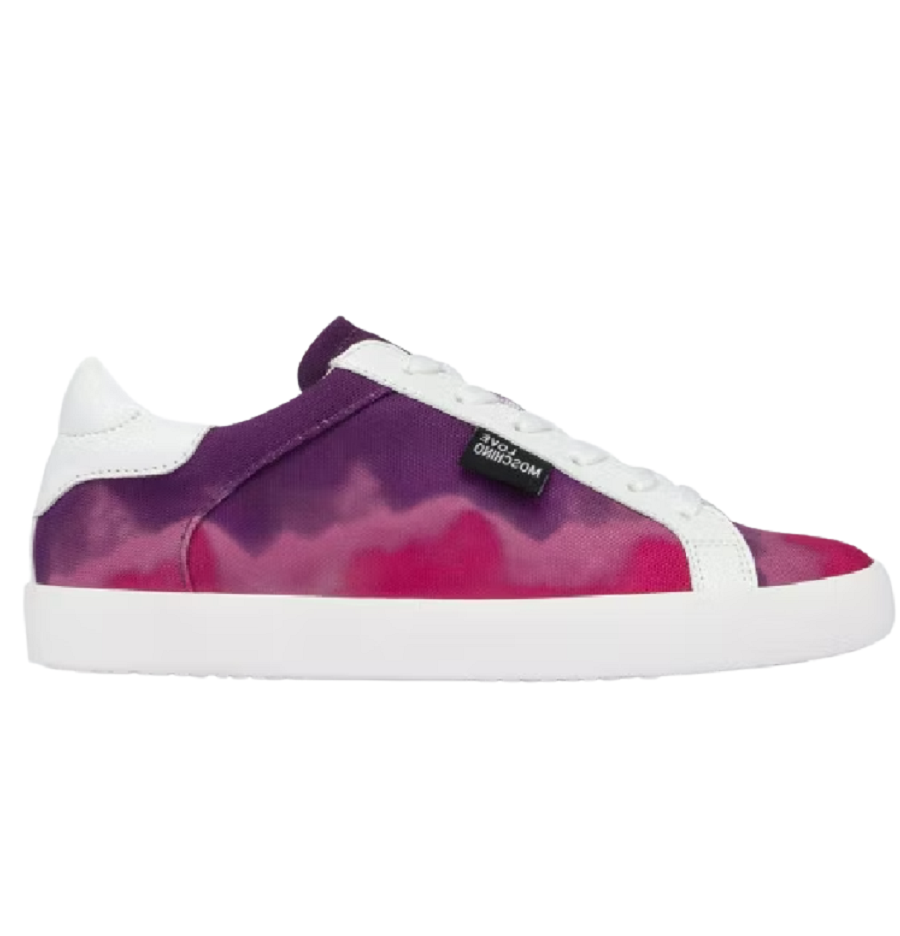 Giày Love Moschino Tie Dye Canvas 'Fuchsia' JA15542G0EJH265A