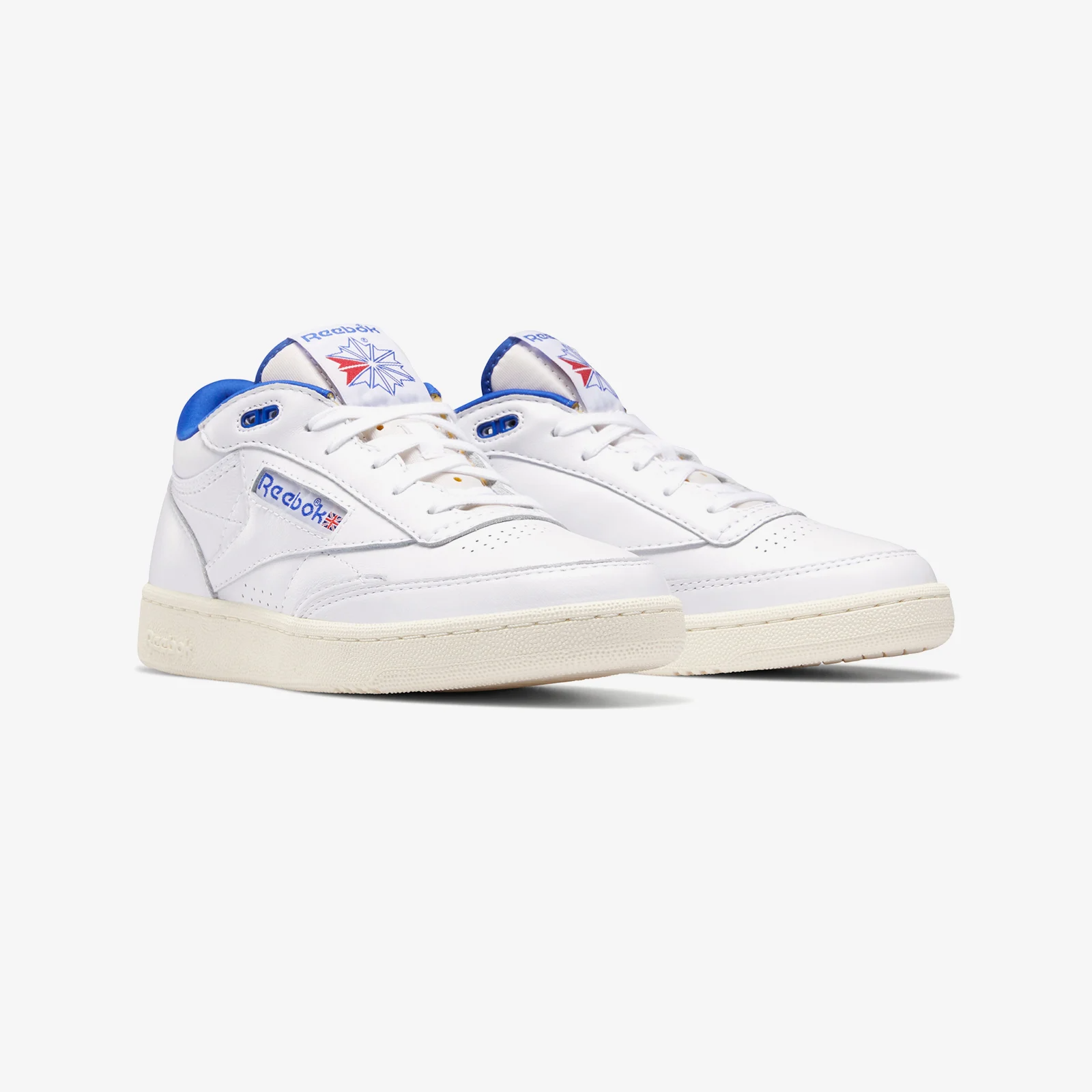 Giày Reebok Club C Mid II Vintage 'White Bright Cobalt' H69121 - Ảnh 4