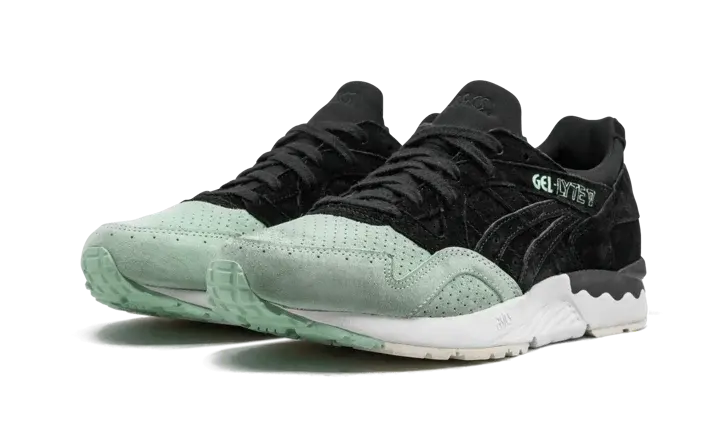 Alternative view of Giày Asics Gel Lyte 5 Black Mint H737L 9090