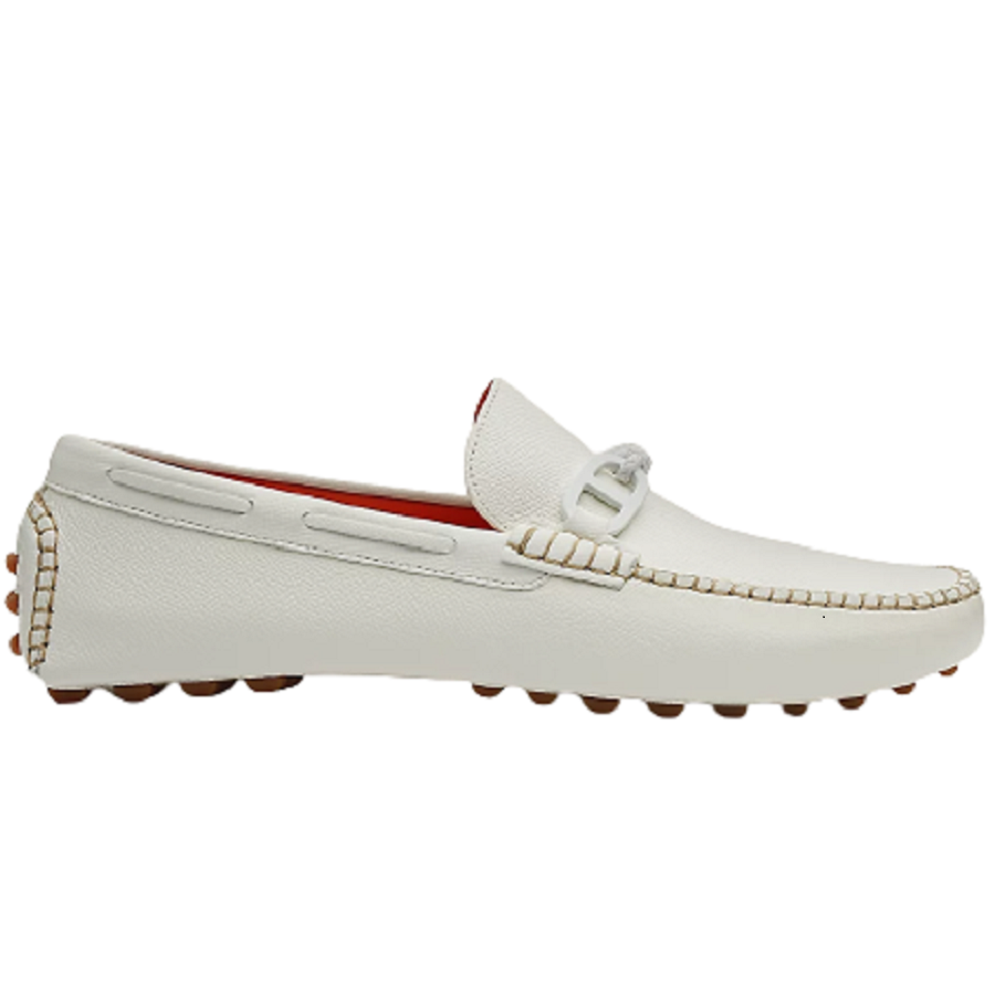 Giày Hermes Alessandro Loafer 'Blanc' H221938ZH90420