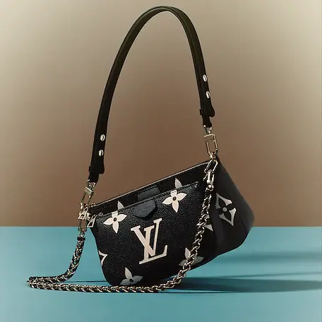 Túi Louis Vuitton Multi Pochette Accessoires Black M45777 - Ảnh 3