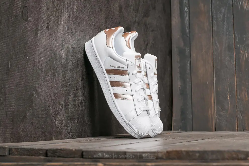 Giày Adidas Superstar 80 'Rose Gold' B39402 - Ảnh 7