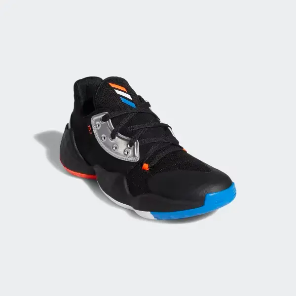 Alternative view of Giày Adidas Harden Vol. 4 Big Kids 'Barbershop' EF2052