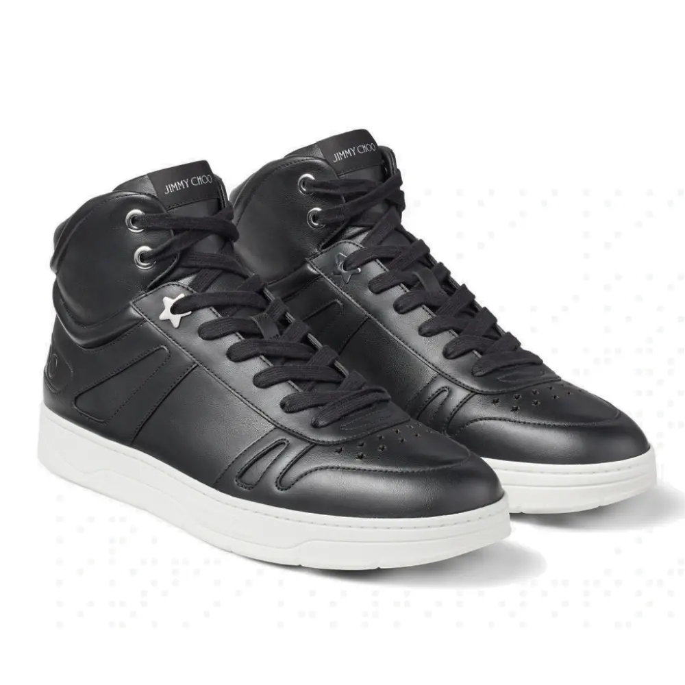 Alternative view of Giày Jimmy Choo Hawaii Hi Top/M 'Black' HAWAIIHITOPMCLF013727