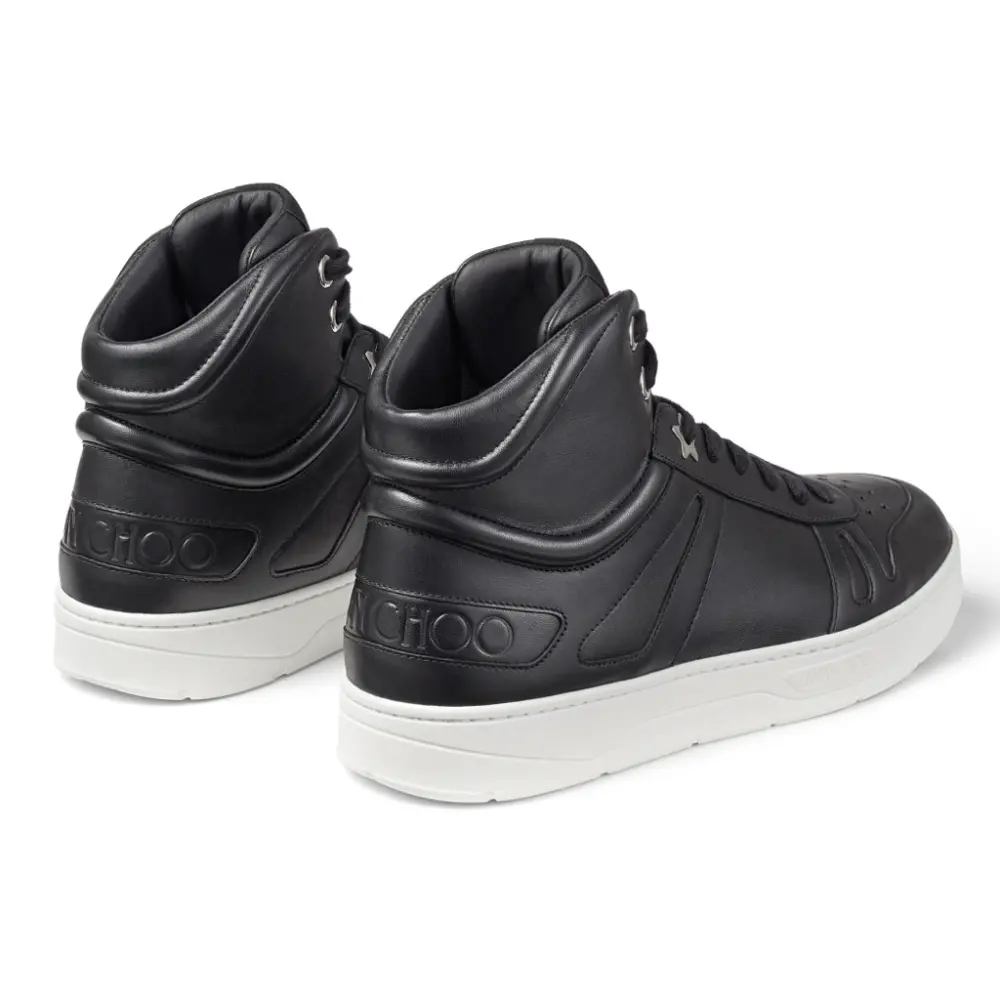 Giày Jimmy Choo Hawaii Hi Top/M 'Black' HAWAIIHITOPMCLF013727 - Ảnh 3