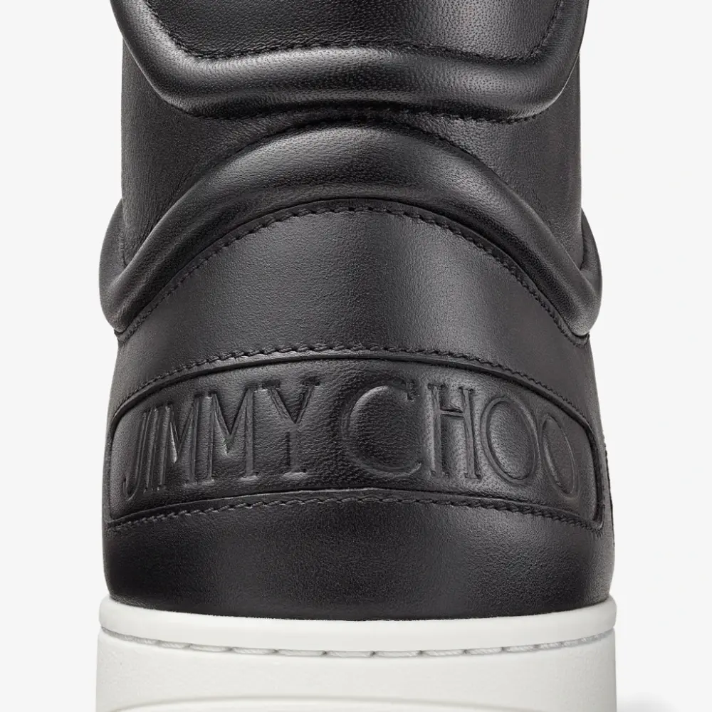 Giày Jimmy Choo Hawaii Hi Top/M 'Black' HAWAIIHITOPMCLF013727 - Ảnh 4