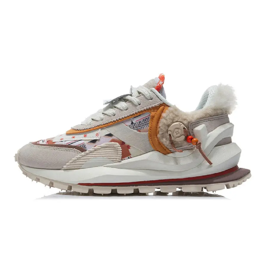 Giày Li Ning Compass Sports 92 'Grey Orange' - Ảnh 5