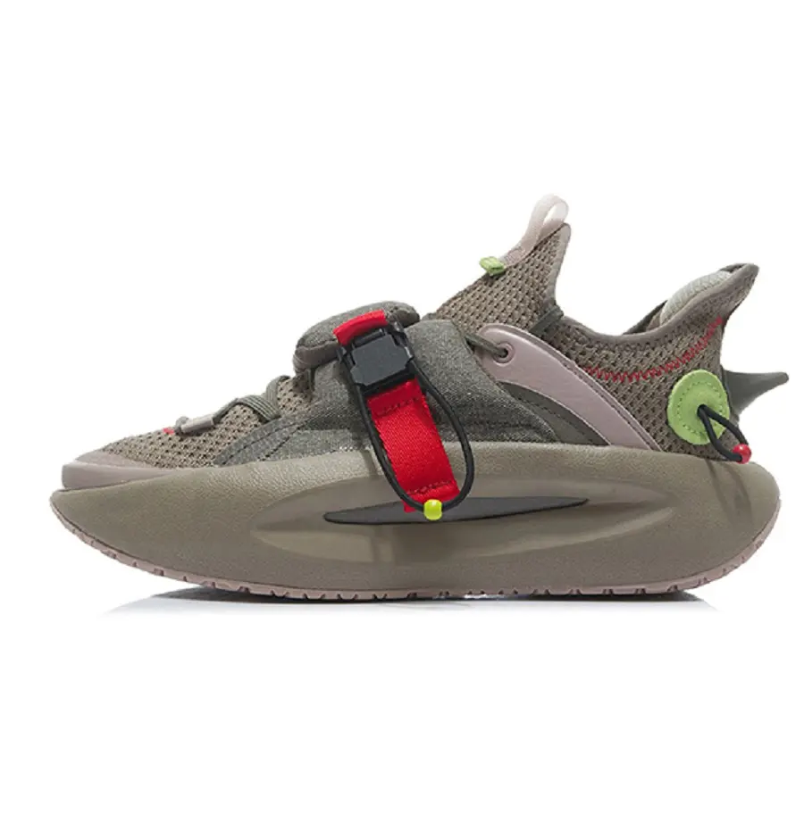 Giày Li Ning High Resilience Basketball 'Ochre Gray' AGBR069-3 - Ảnh 5