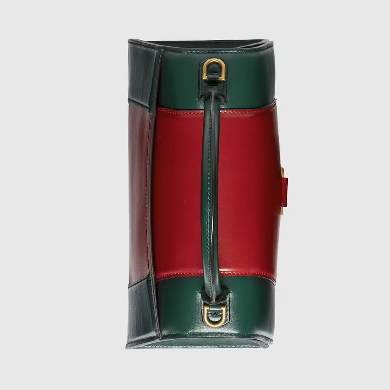 Alternative view of Túi Gucci The Hacker Project Small Hourglass Green And Red Leather 681697-1D6WT-3343