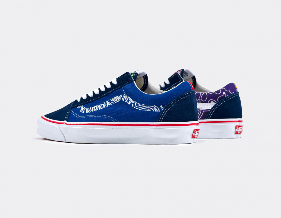 Giày Vans Bedwin & The Heartbreakers x Old Skool 'Bandana Pack' VN0A4P3X9VM - Ảnh 3