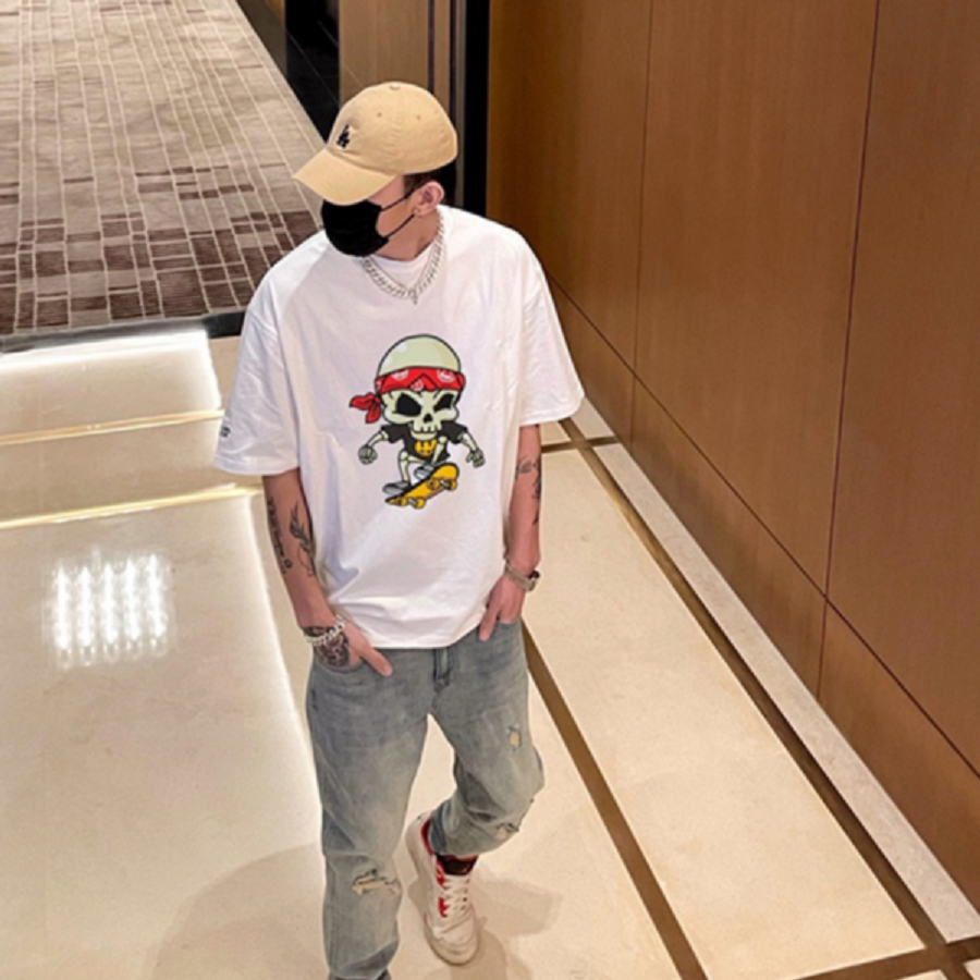 Áo Drew House Hearty Vintage SS Tee White - Ảnh 3