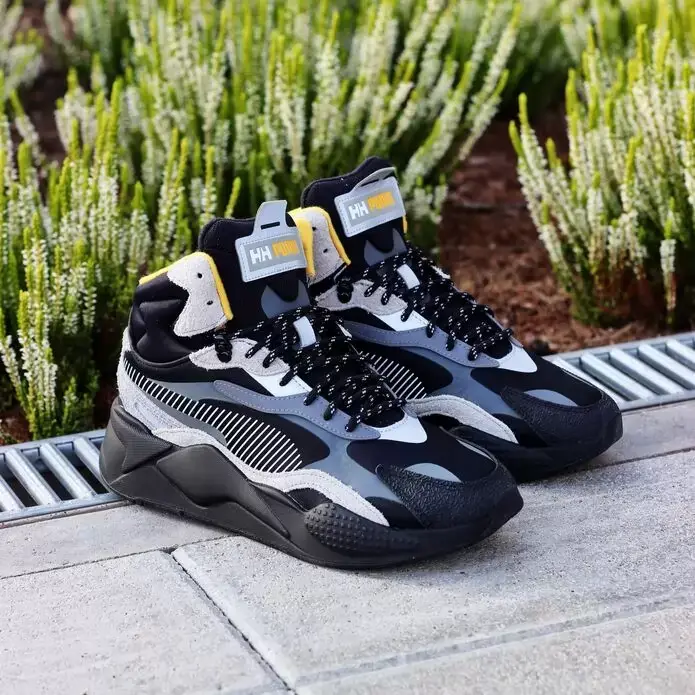 Giày Puma Helly Hansen x RS-X3 Mid 'Black' 373109-01 - Ảnh 4